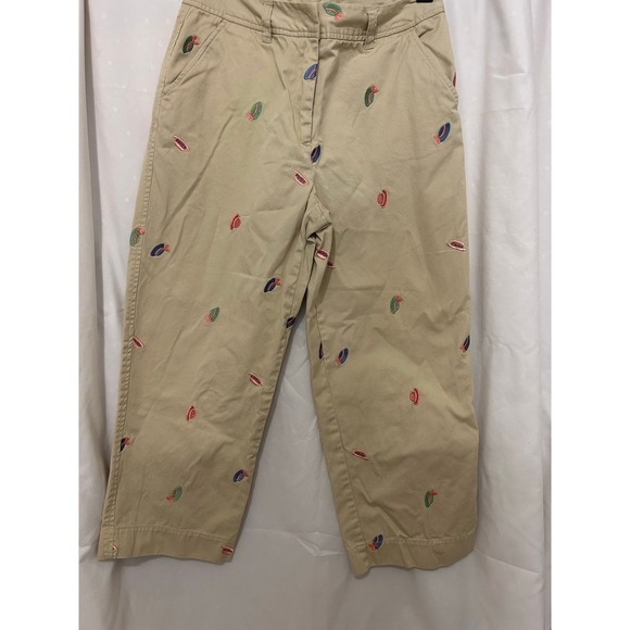 Chadwick's Other - Chadwick's Khaki Embroidered Hat Chinos